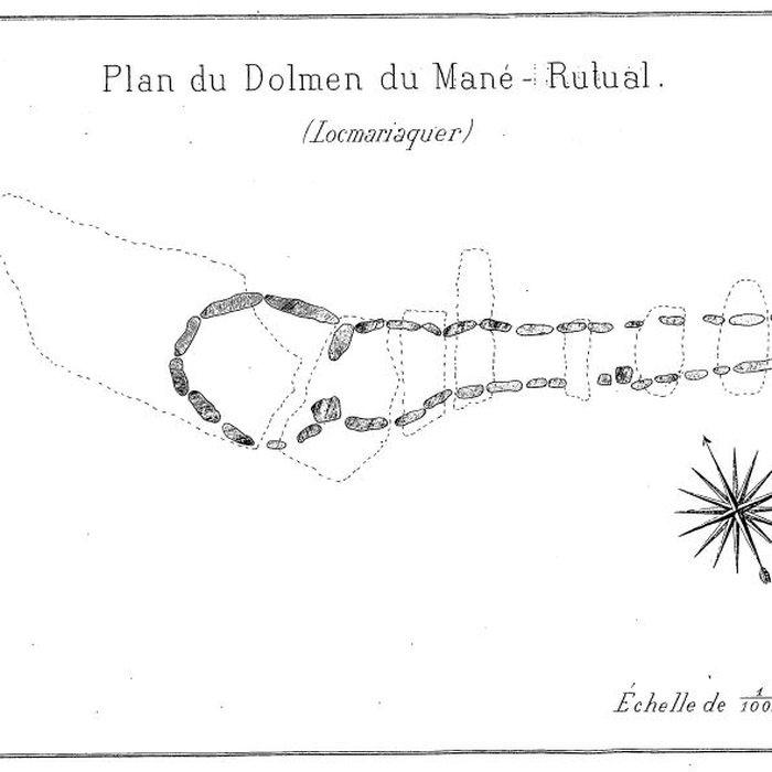 Photo de Dolmen du Mané-Rutual à Locmariaquer