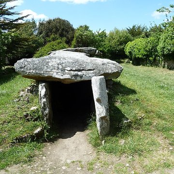 Dolmen du Mané-Rutual à Locmariaquer