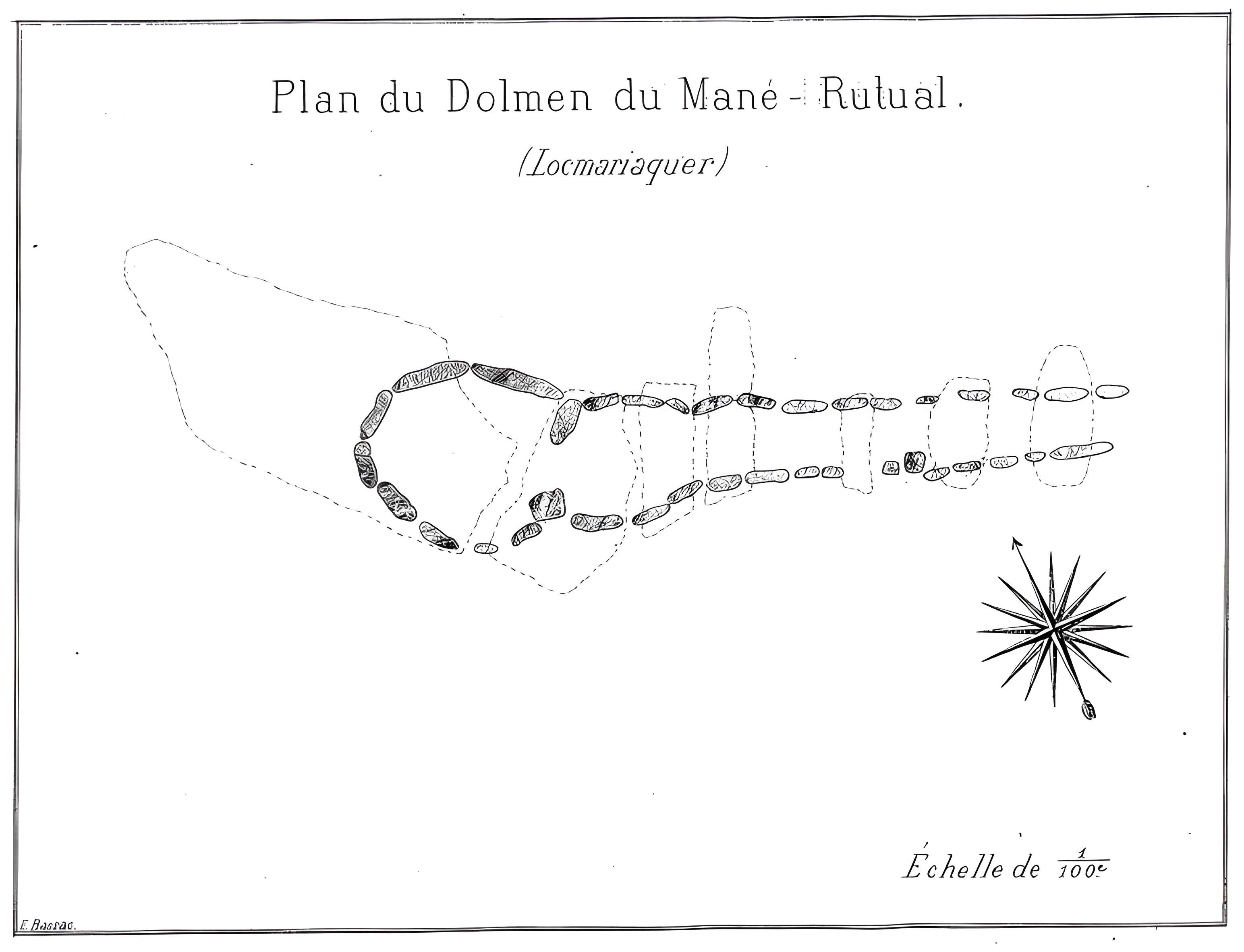 Dolmen du Mané-Rutual à Locmariaquer