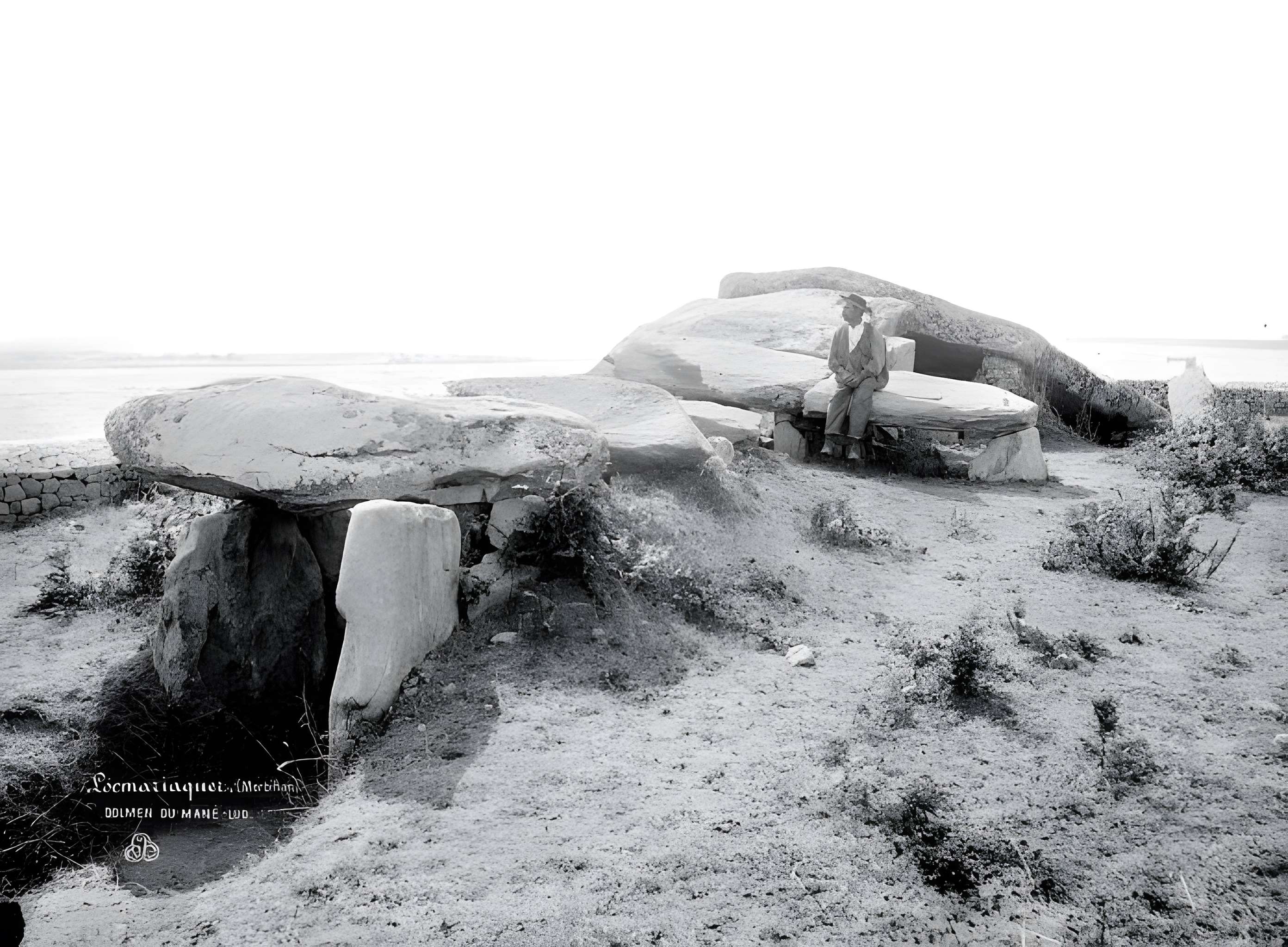 Dolmen du Mané-Rutual à Locmariaquer