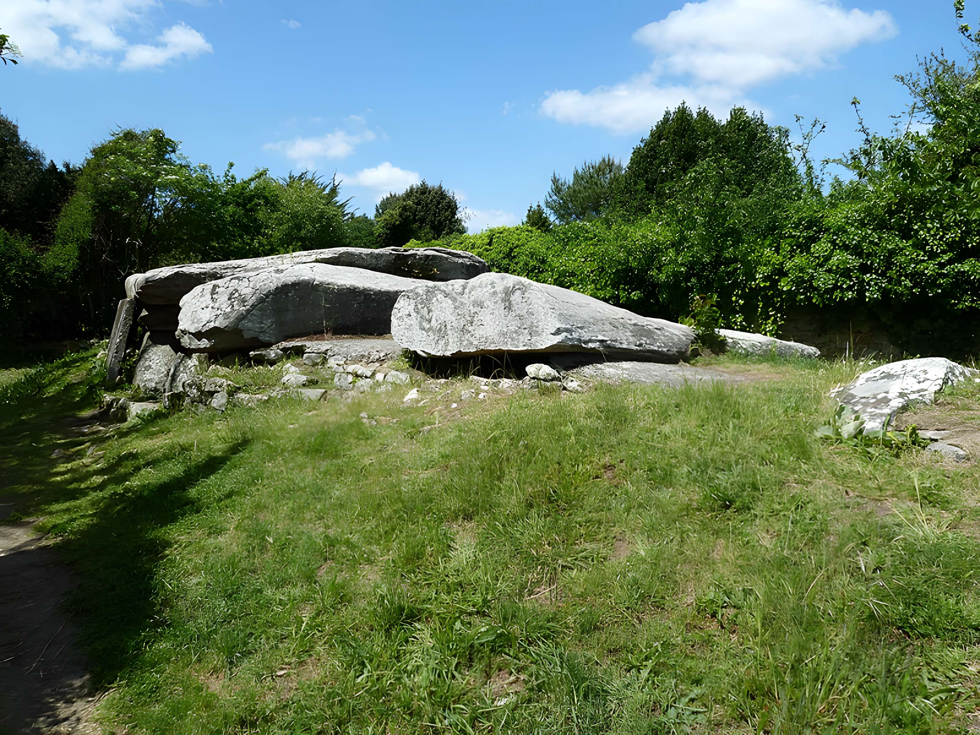 Dolmen du Mané-Rutual à Locmariaquer