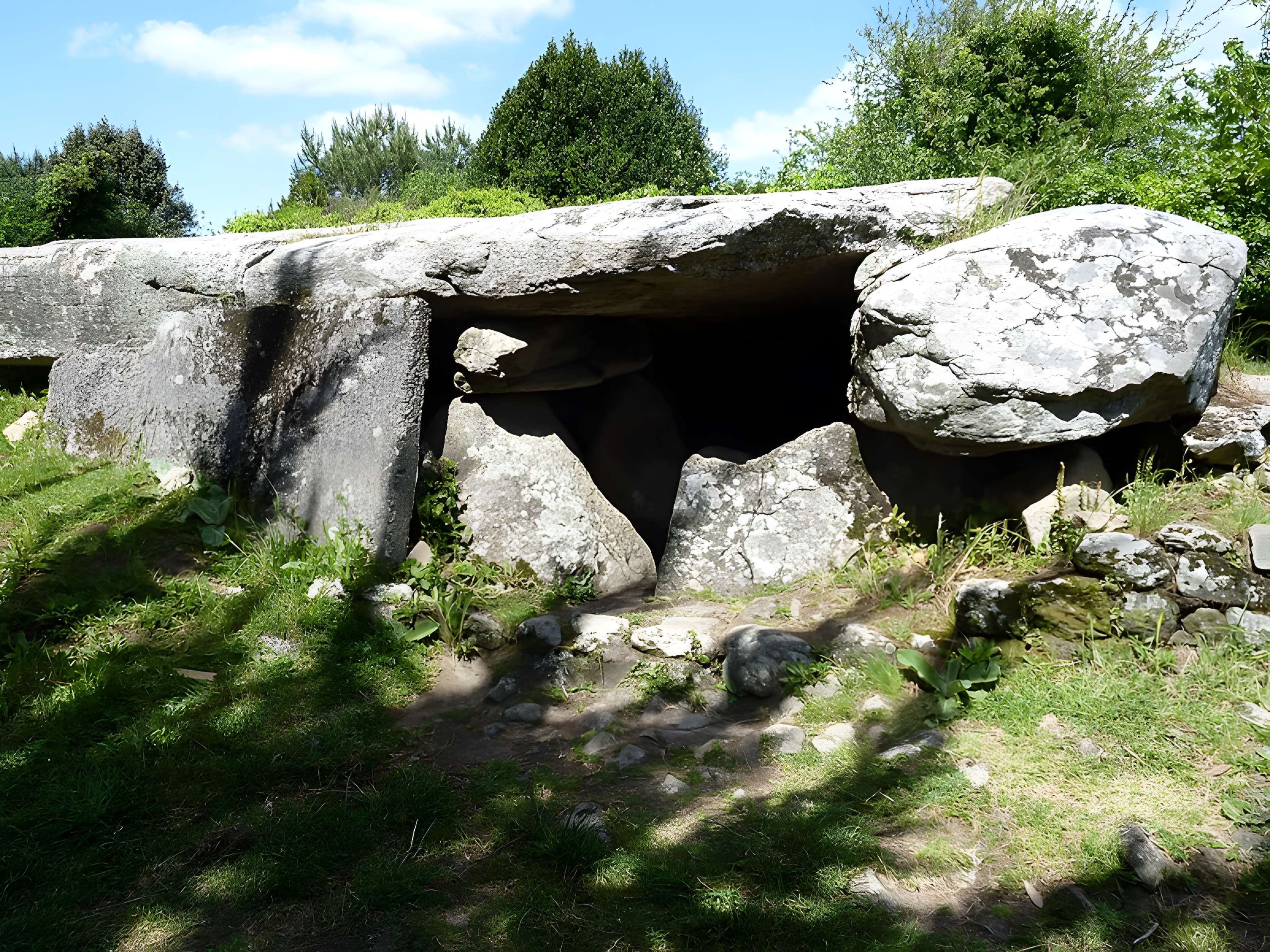 Dolmen du Mané-Rutual à Locmariaquer