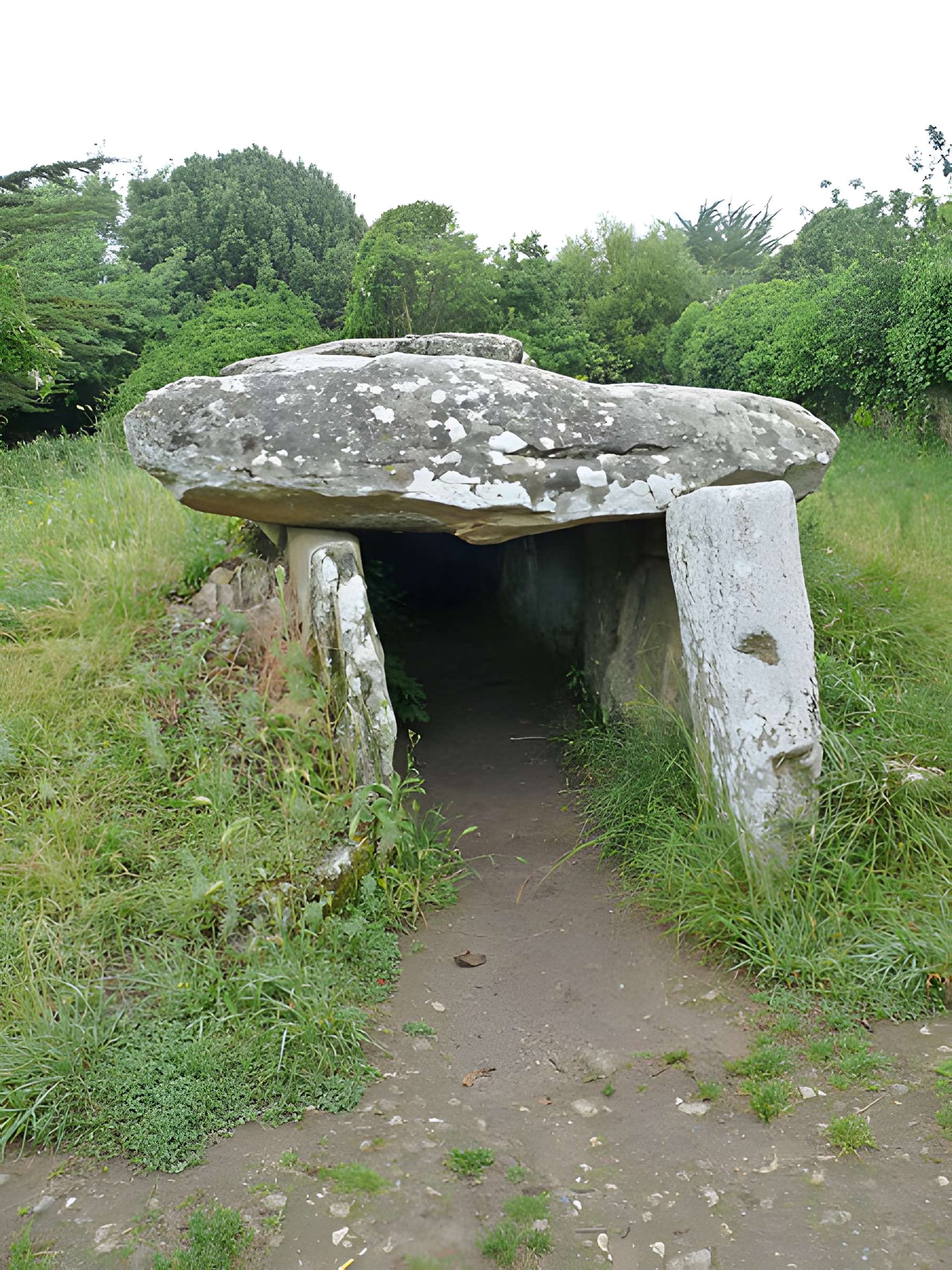 Dolmen du Mané-Rutual à Locmariaquer