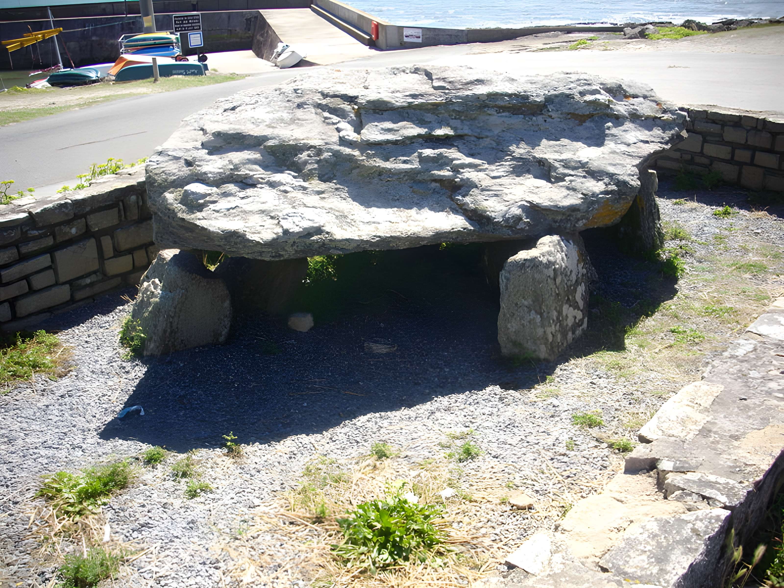 Dolmen du Port aux Moines à Saint-Gildas de Rhuys