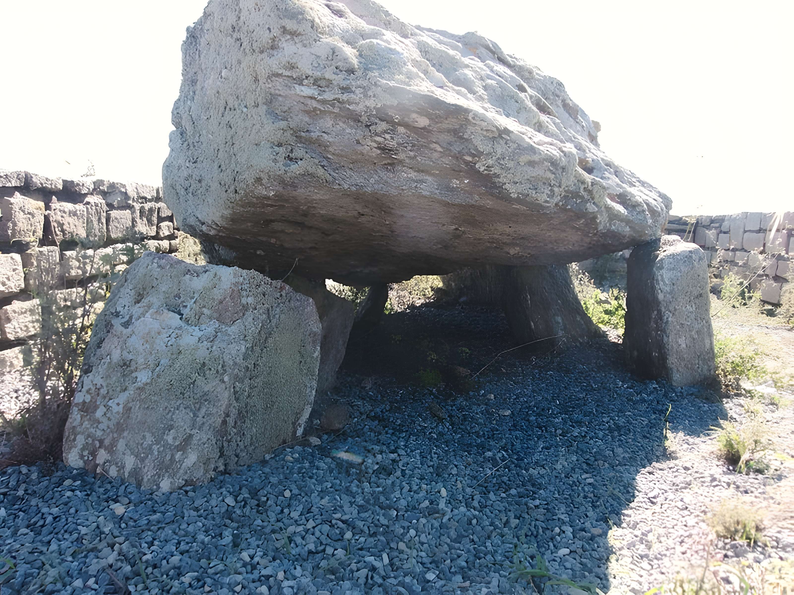 Dolmen du Port aux Moines à Saint-Gildas de Rhuys