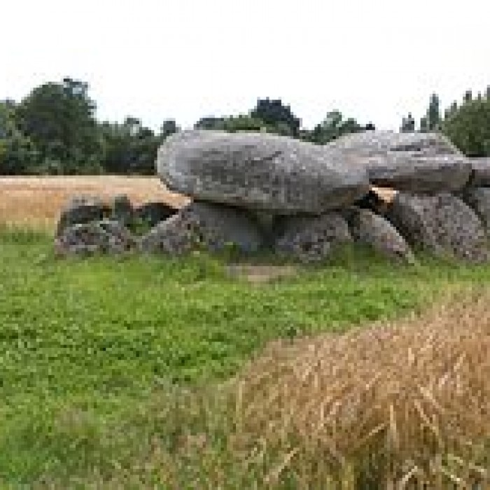 Photo de Dolmen et menhir de Kercordonner à Moëlan-sur-Mer