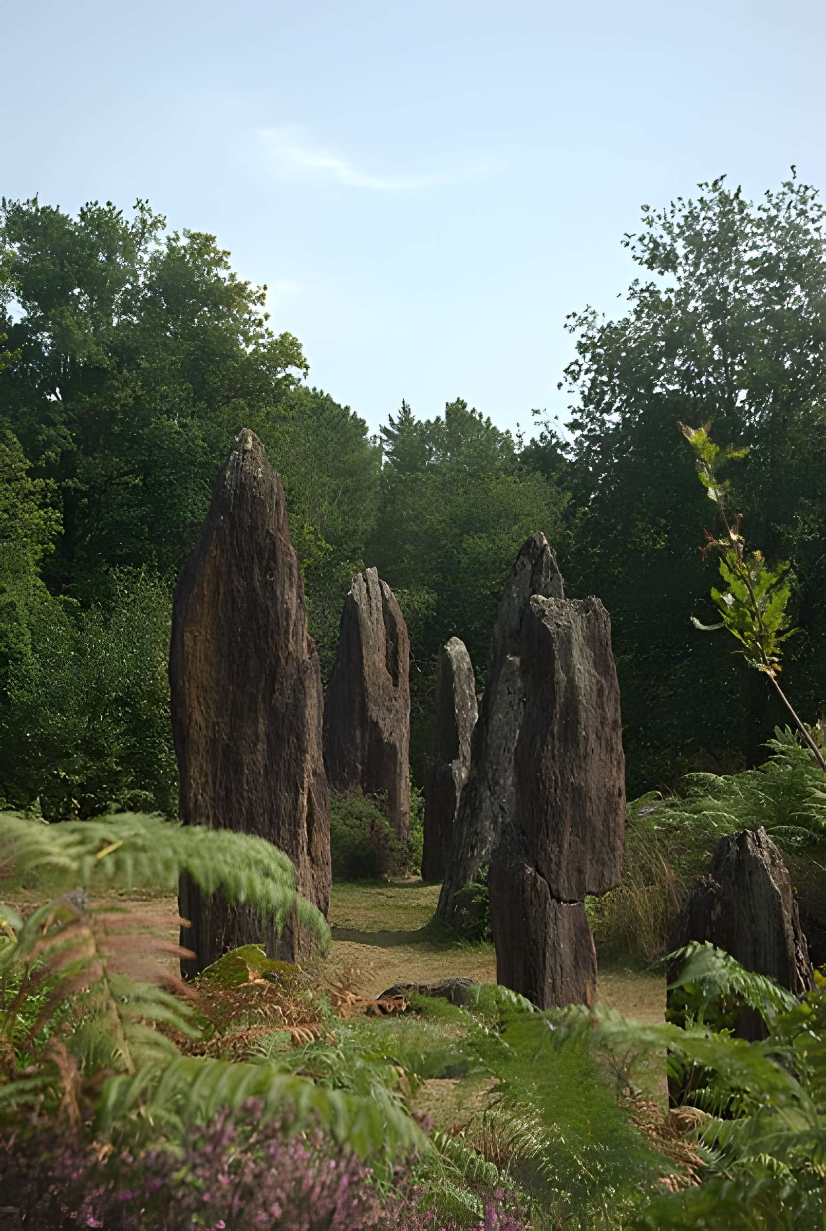 Domaine mégalithique des Pierres droites de Monteneuf