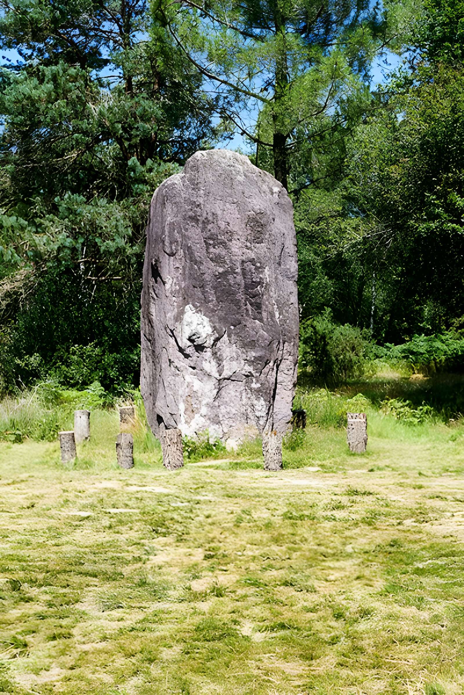 Domaine mégalithique des Pierres droites de Monteneuf