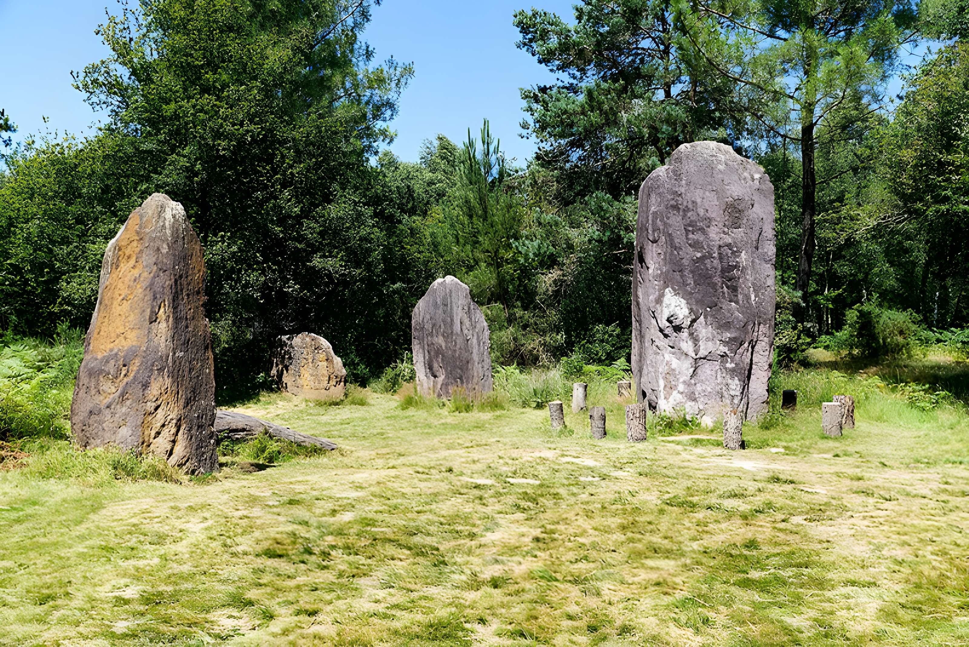 Domaine mégalithique des Pierres droites de Monteneuf