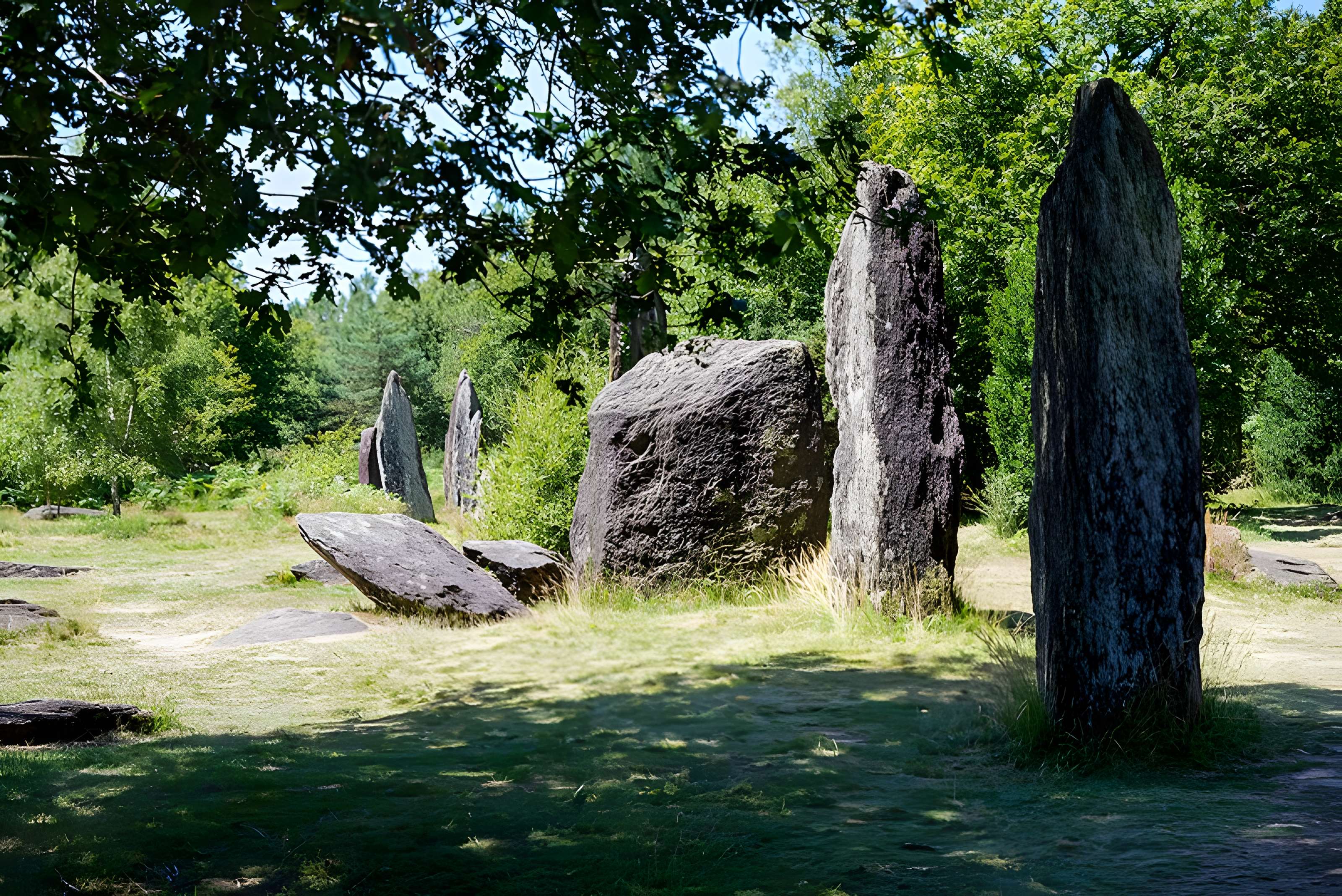Domaine mégalithique des Pierres droites de Monteneuf