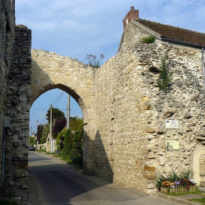 Photo de Donjon vestiges et sol des parcelles