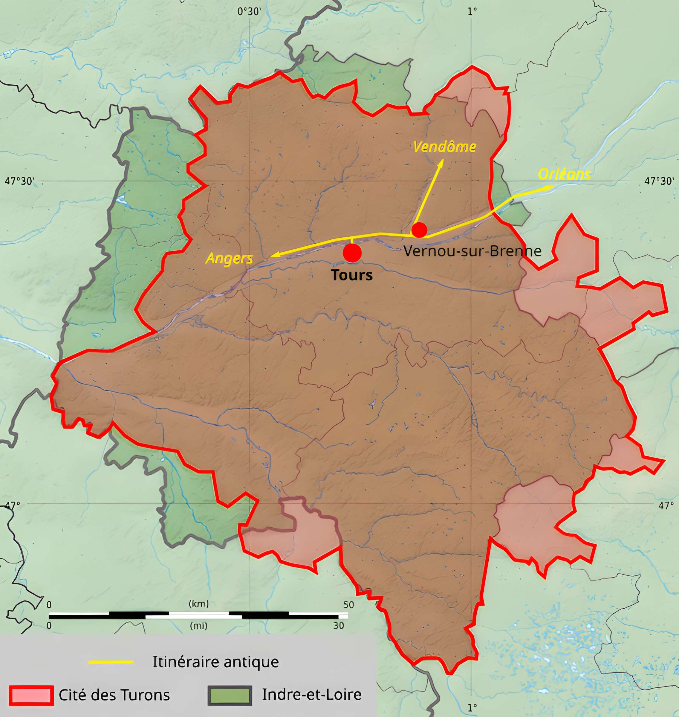 Édifice gallo-romain de Vernou-sur-Brenne
