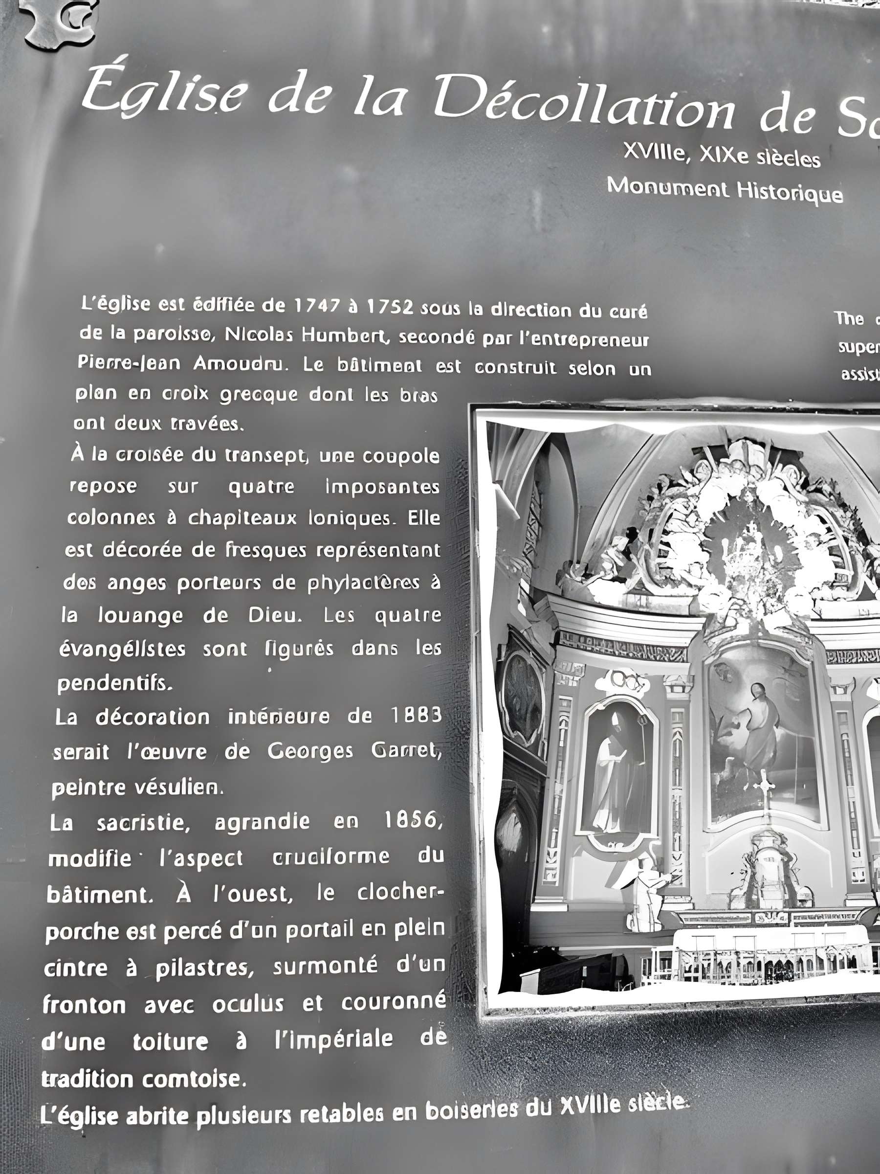 Église de la Décollation-de-Saint-Jean-Baptiste de Traves