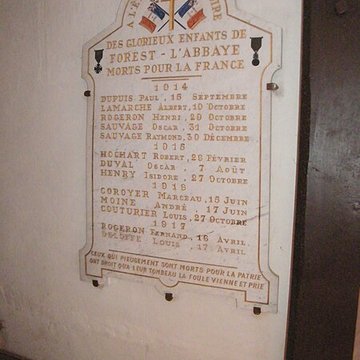 Église de la Nativité-de-la-Vierge de Forest-lAbbaye