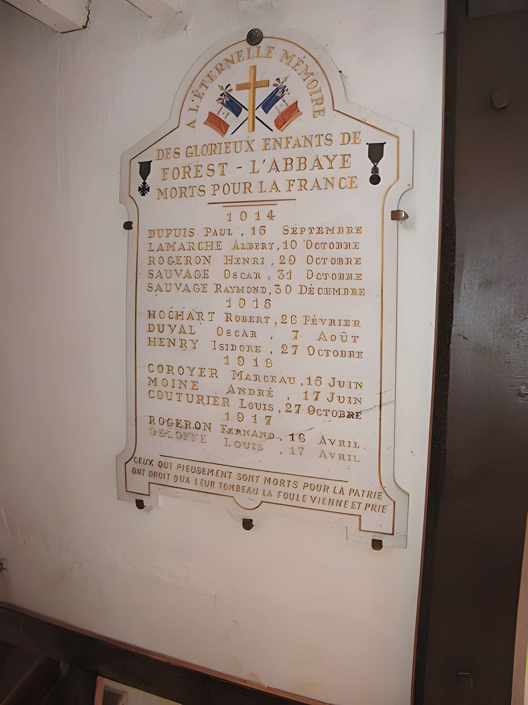 Église de la Nativité-de-la-Vierge de Forest-l'Abbaye