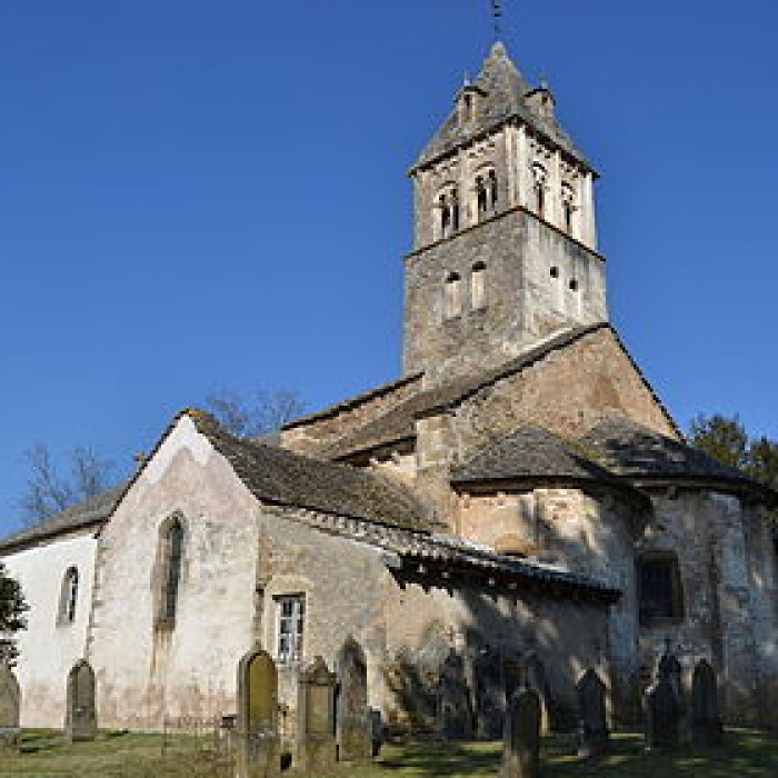 Photo de Église Saint-Donat de Saint-Point et tombeau de Lamartine