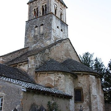 Église Saint-Donat de Saint-Point et tombeau de Lamartine