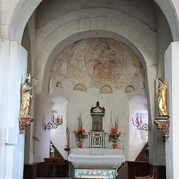 Église Saint-Donat de Saint-Point et tombeau de Lamartine
