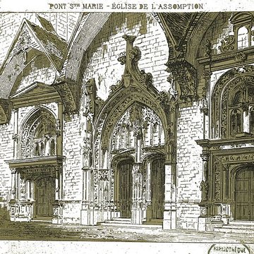 Église de lAssomption-de-la-Vierge de Pont-Sainte-Marie