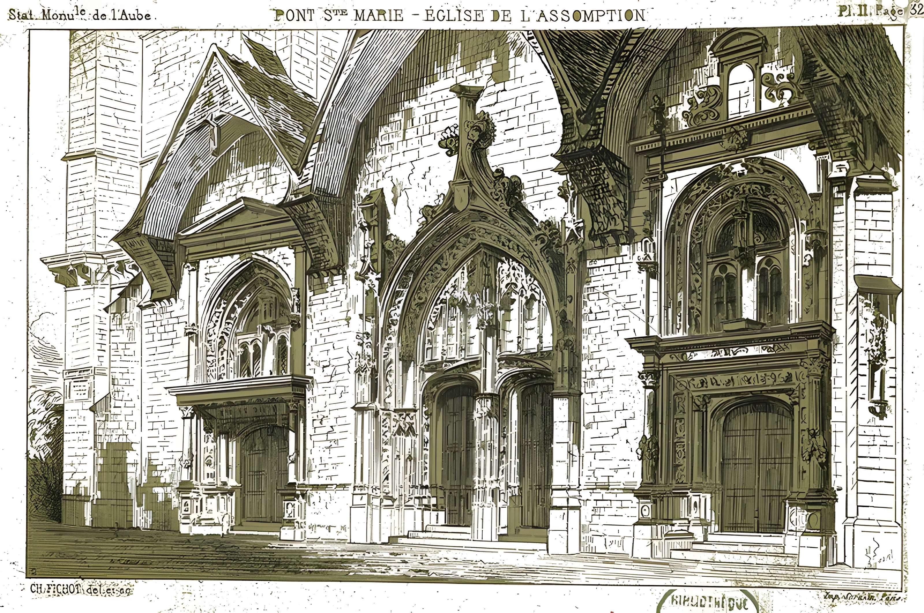 Église de l'Assomption-de-la-Vierge de Pont-Sainte-Marie