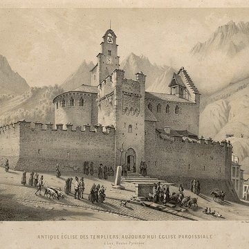 Église des Templiers de Luz-Saint-Sauveur
