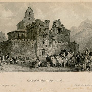 Église des Templiers de Luz-Saint-Sauveur