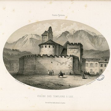 Église des Templiers de Luz-Saint-Sauveur