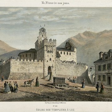 Église des Templiers de Luz-Saint-Sauveur