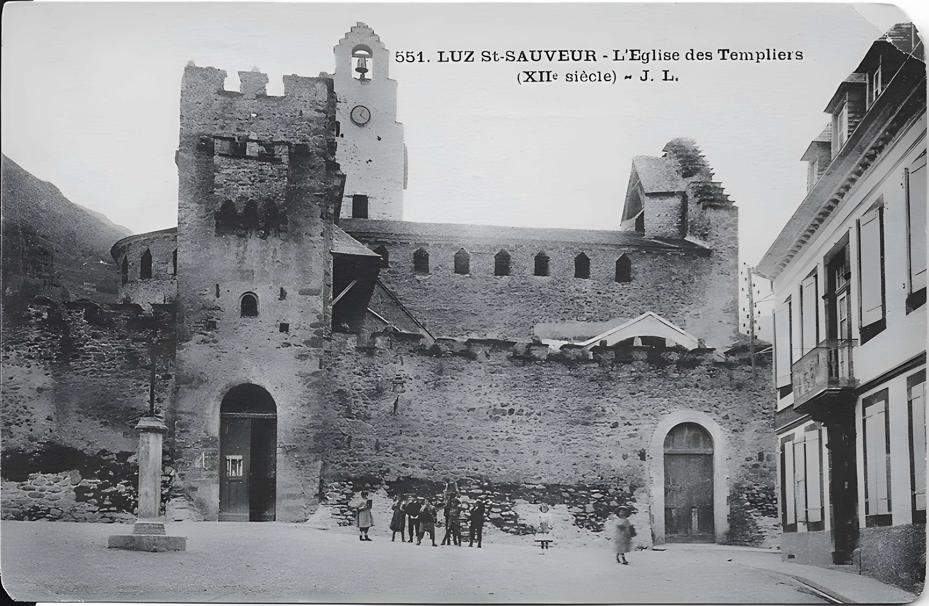 Église des Templiers de Luz-Saint-Sauveur