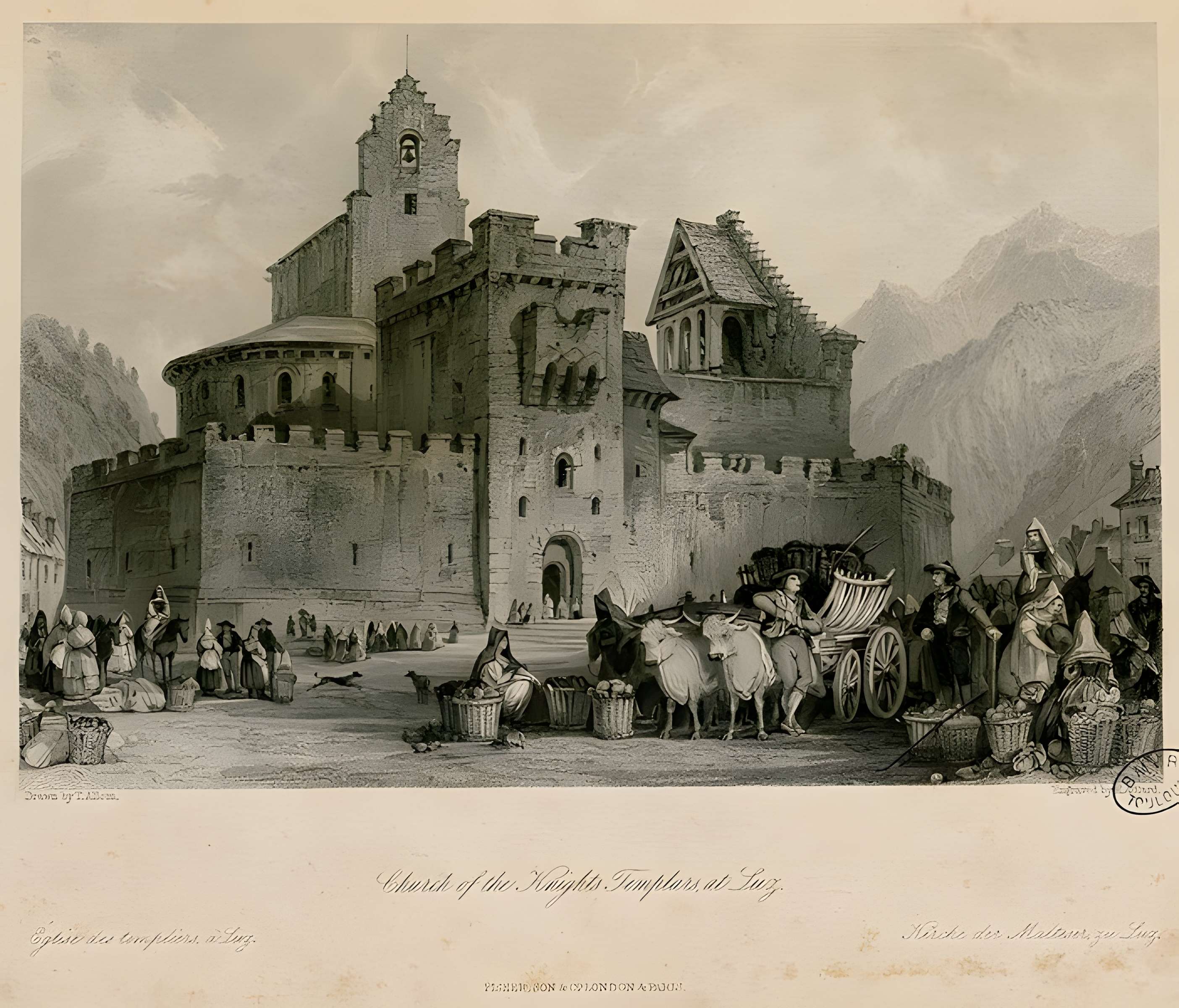 Église des Templiers de Luz-Saint-Sauveur