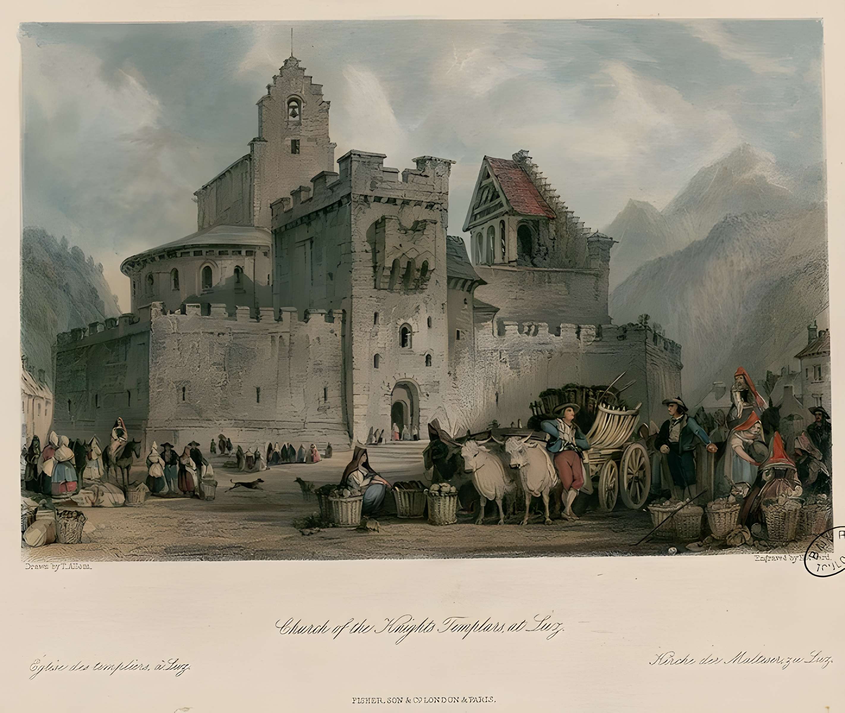 Église des Templiers de Luz-Saint-Sauveur