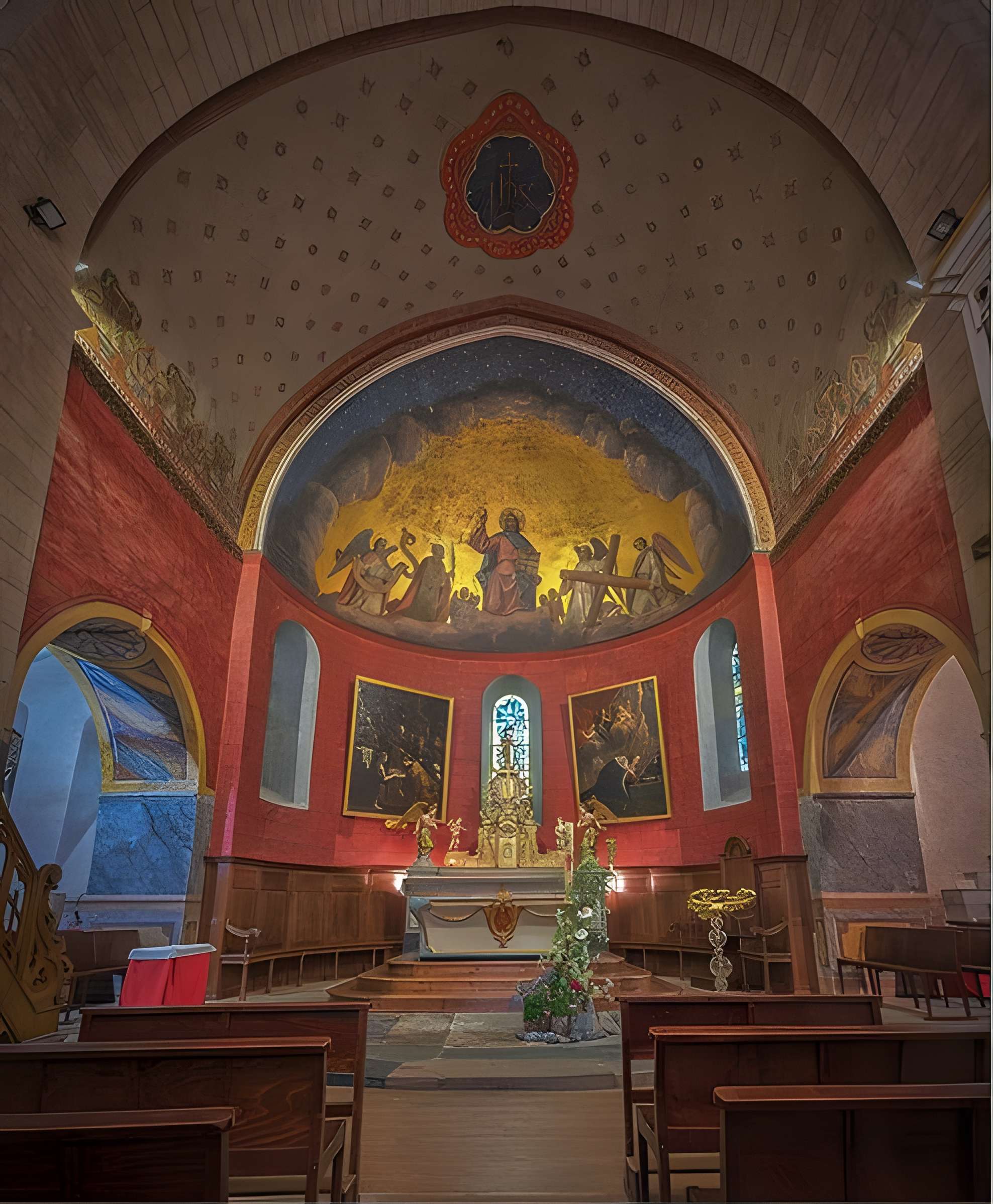 Église des Templiers de Luz-Saint-Sauveur