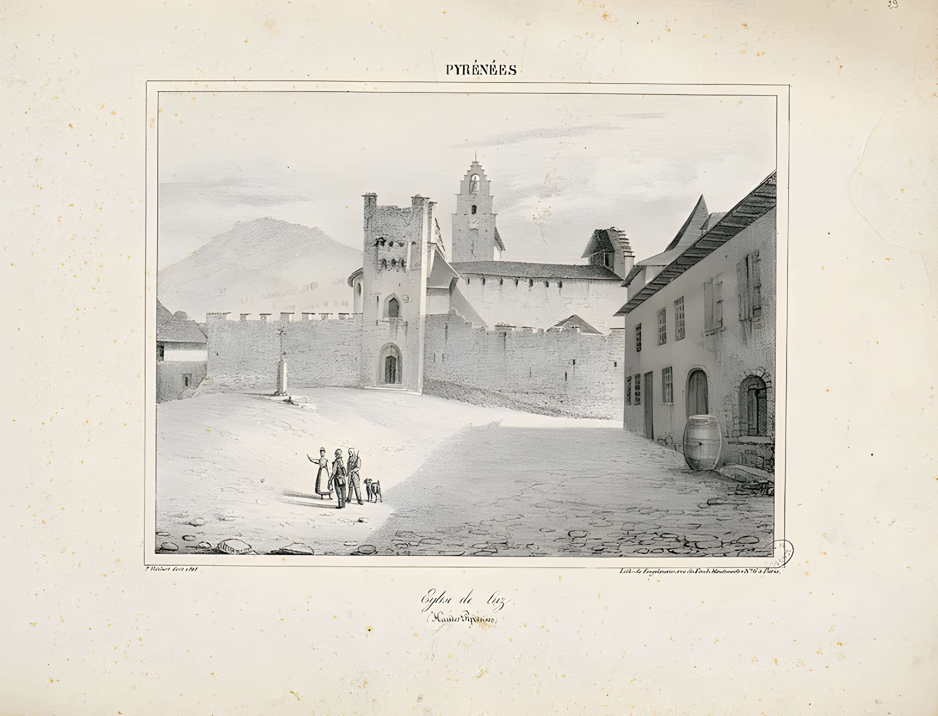 Église des Templiers de Luz-Saint-Sauveur