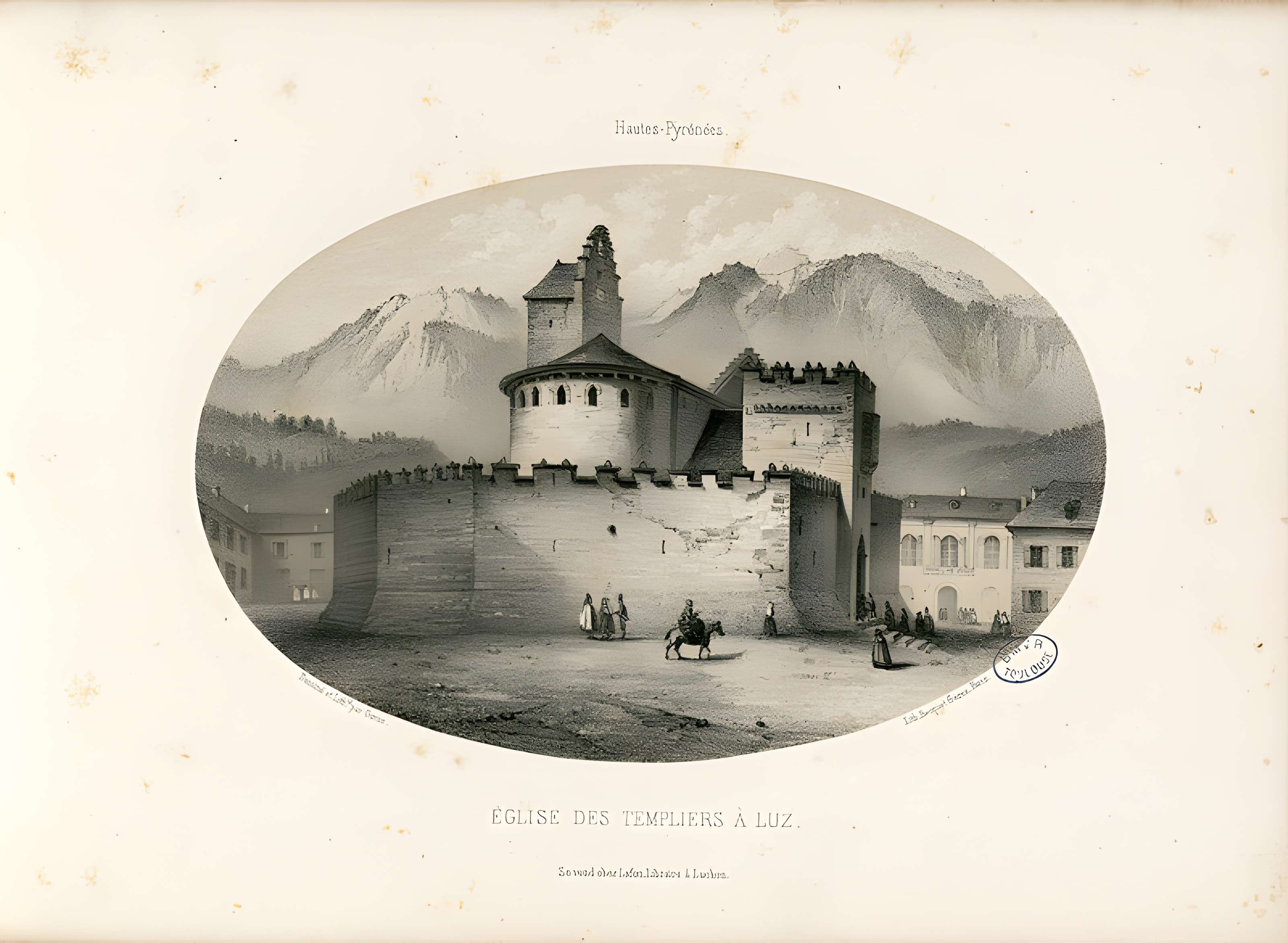 Église des Templiers de Luz-Saint-Sauveur