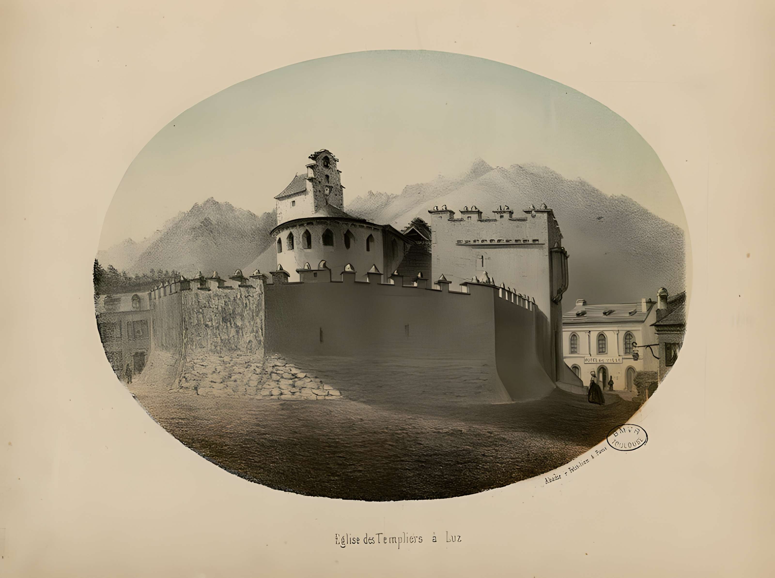 Église des Templiers de Luz-Saint-Sauveur