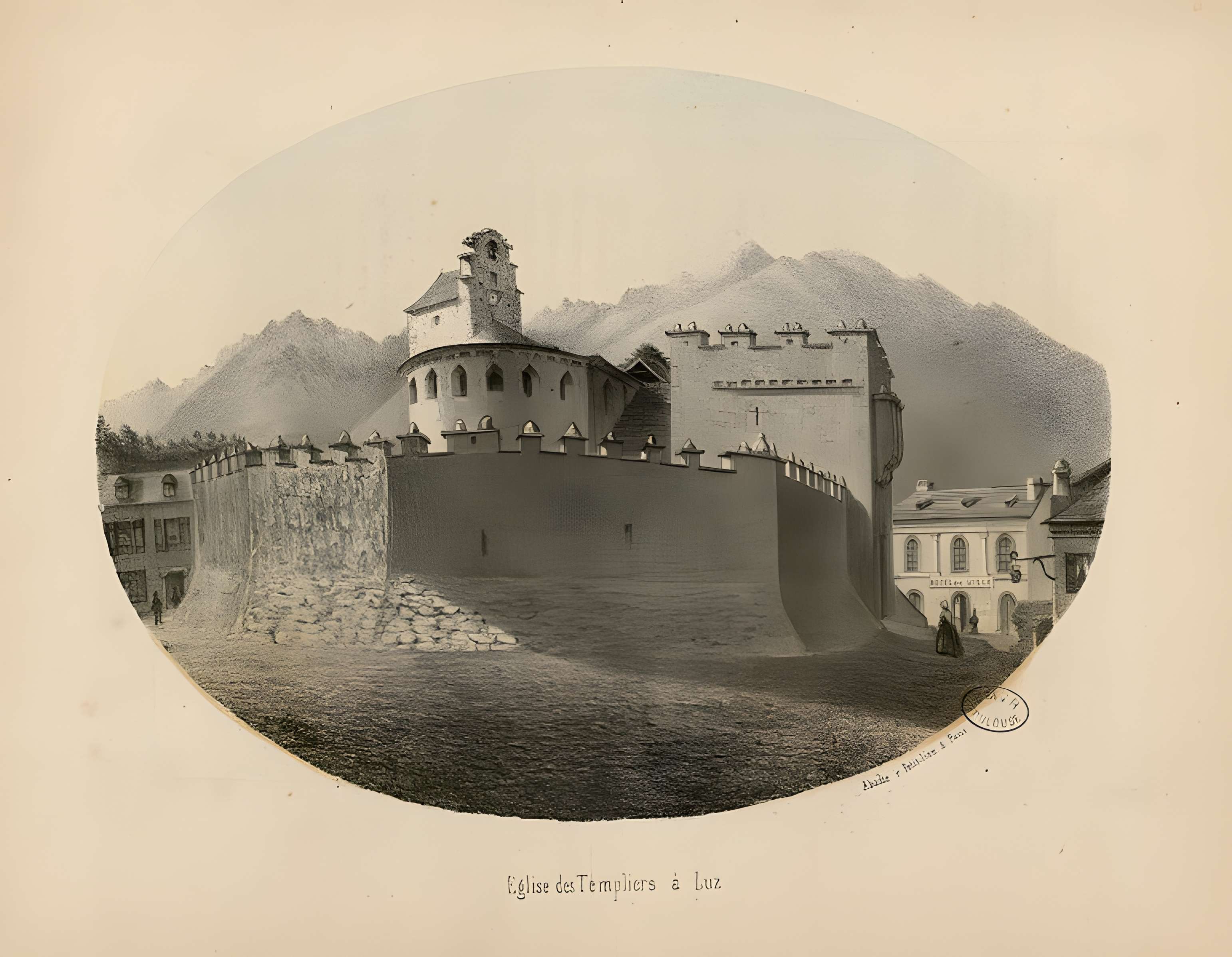 Église des Templiers de Luz-Saint-Sauveur