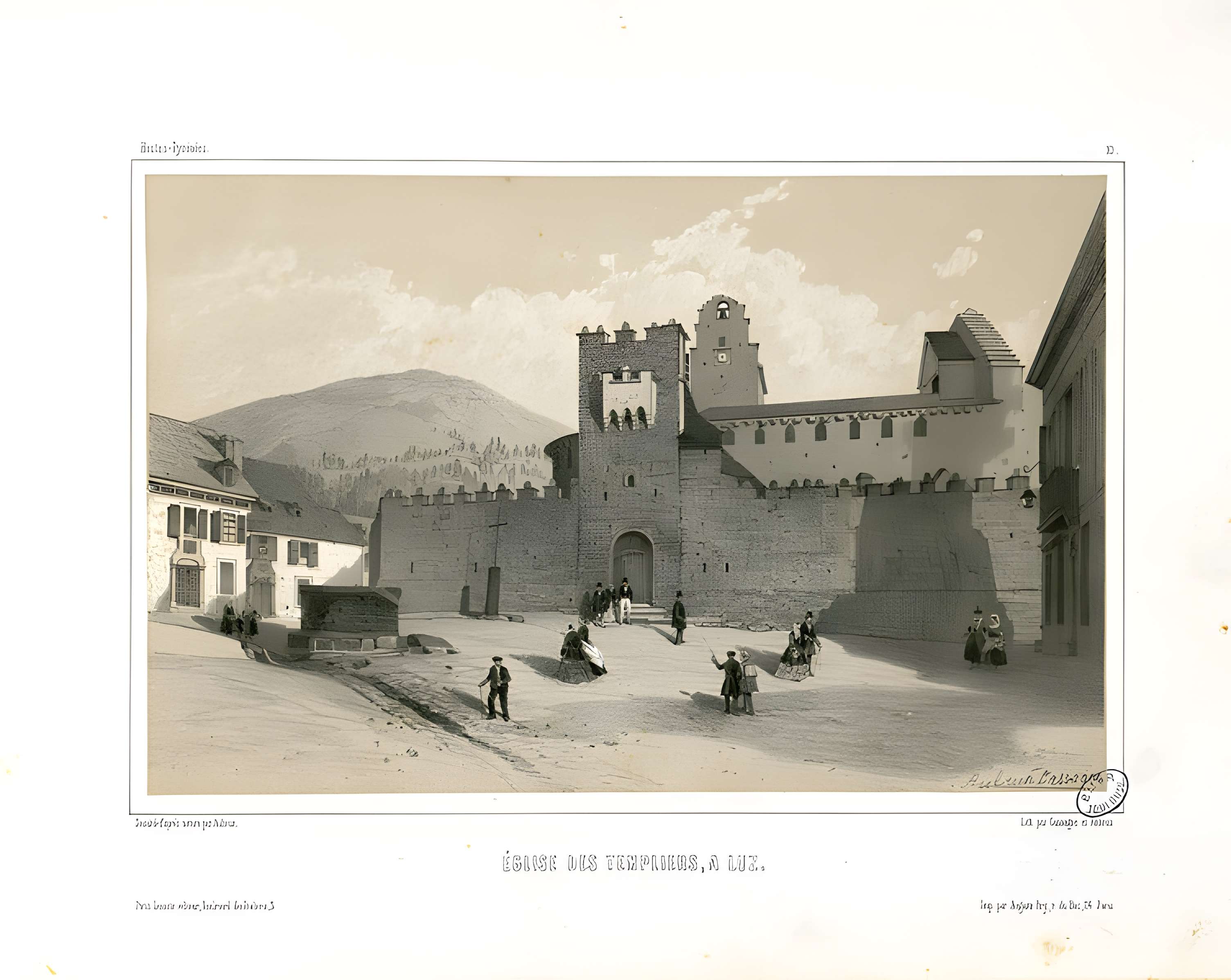 Église des Templiers de Luz-Saint-Sauveur
