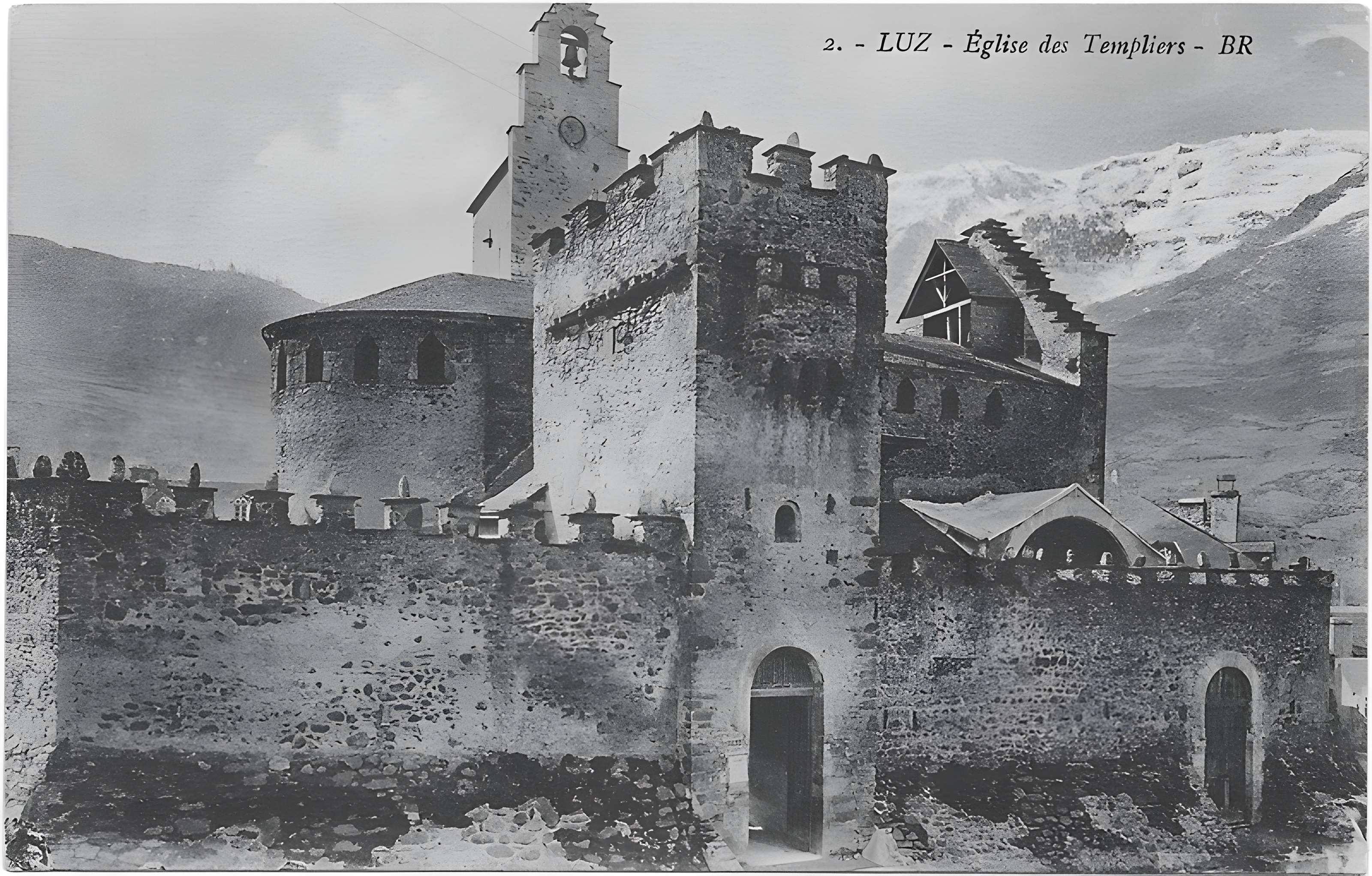 Église des Templiers de Luz-Saint-Sauveur