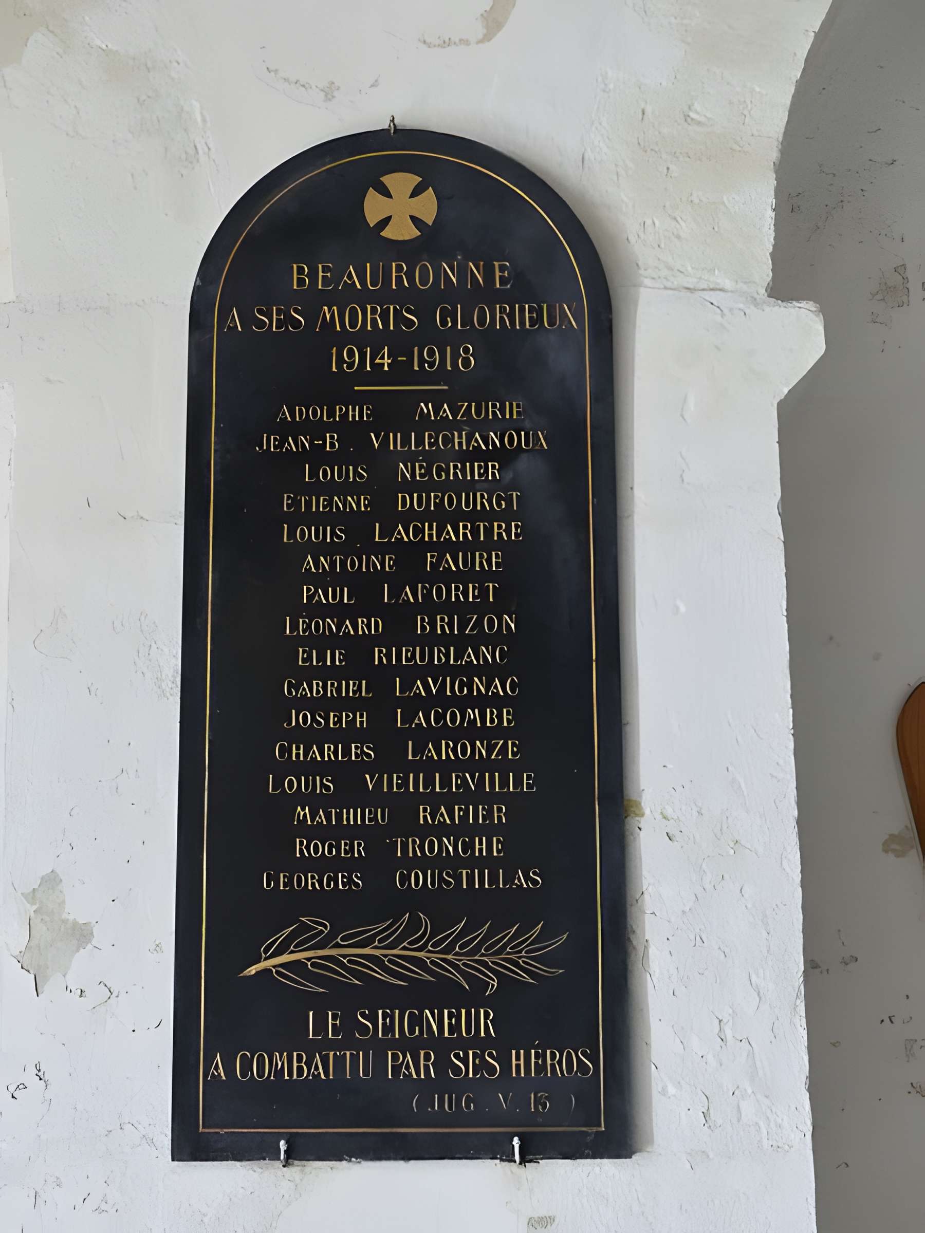 Église Notre-Dame de la Nativité de Beauronne