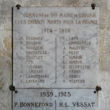 Église Notre-Dame de lAssomption de Sainte-Marie-de-Chignac