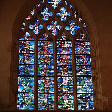 Église Notre-Dame et croix de Puiseaux