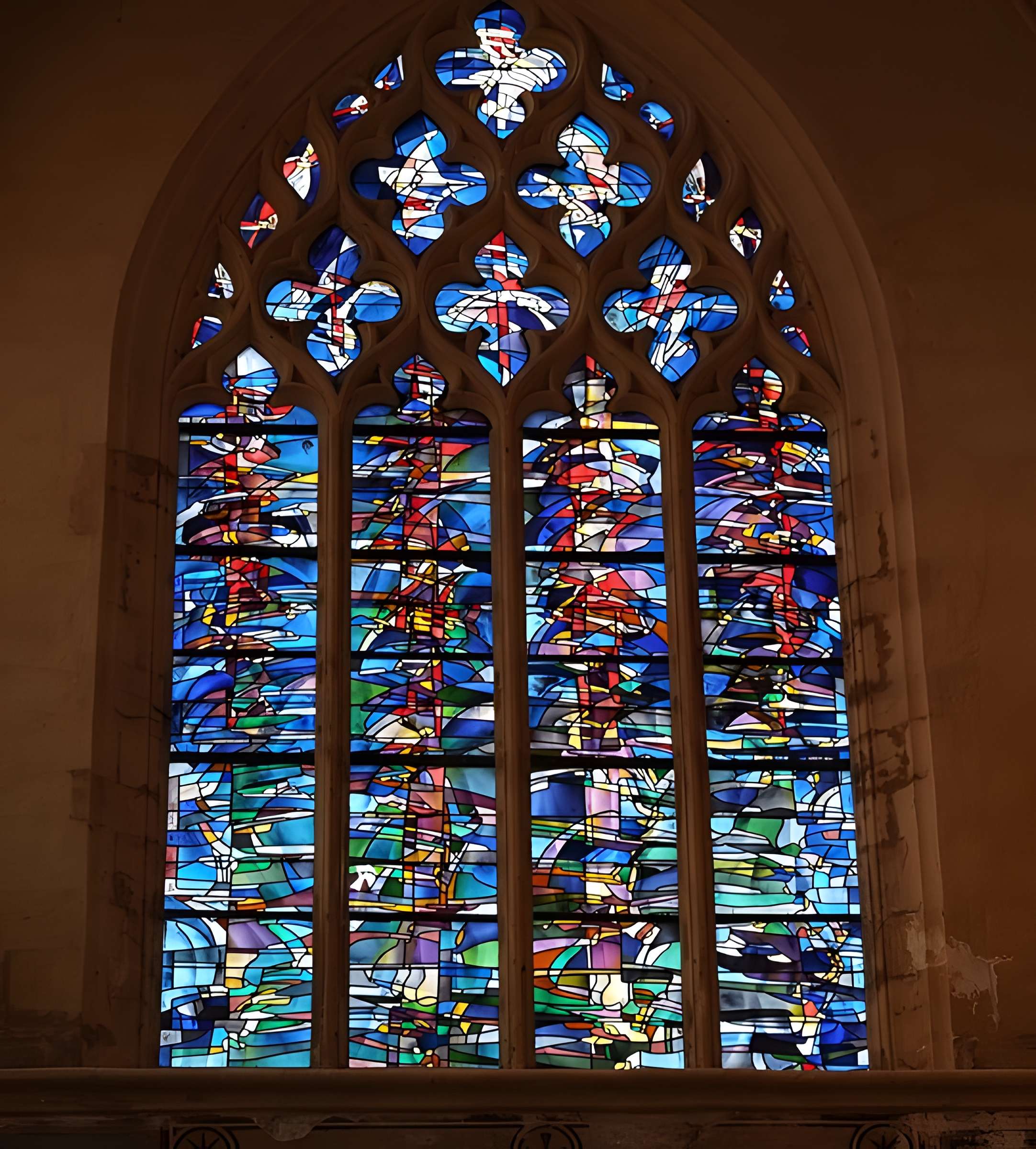 Église Notre-Dame et croix de Puiseaux