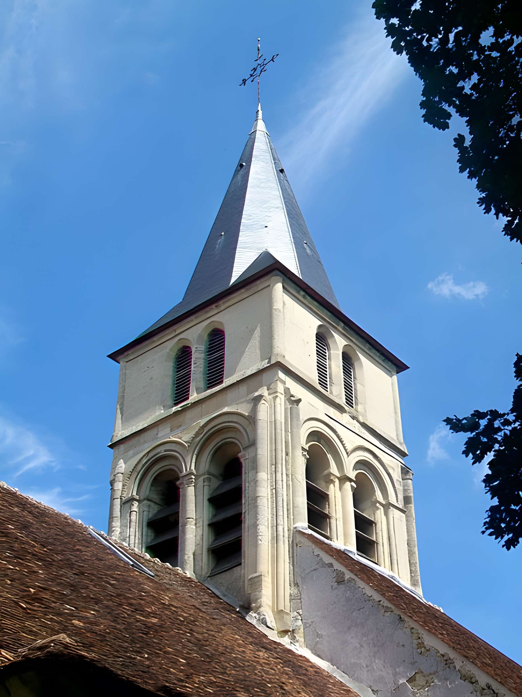 Église Notre-Dame et croix de Théméricourt