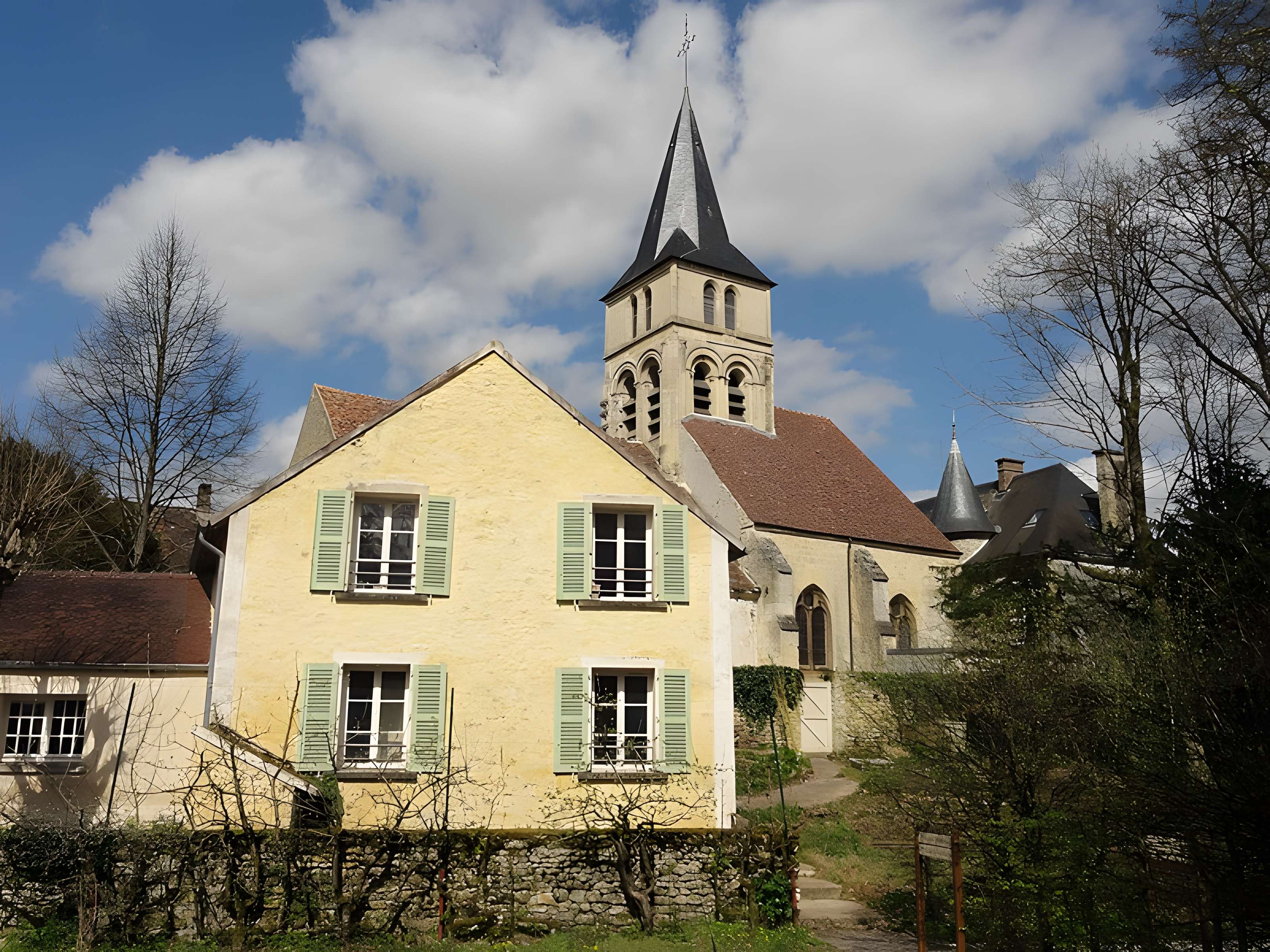Église Notre-Dame et croix de Théméricourt