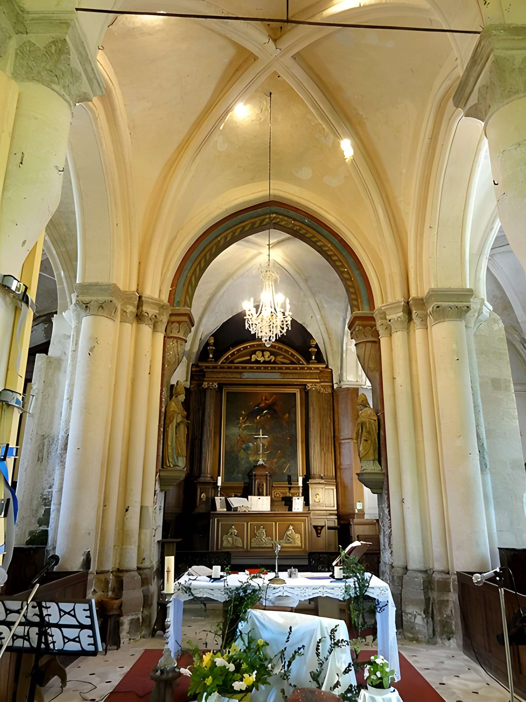 Église Notre-Dame et croix de Théméricourt