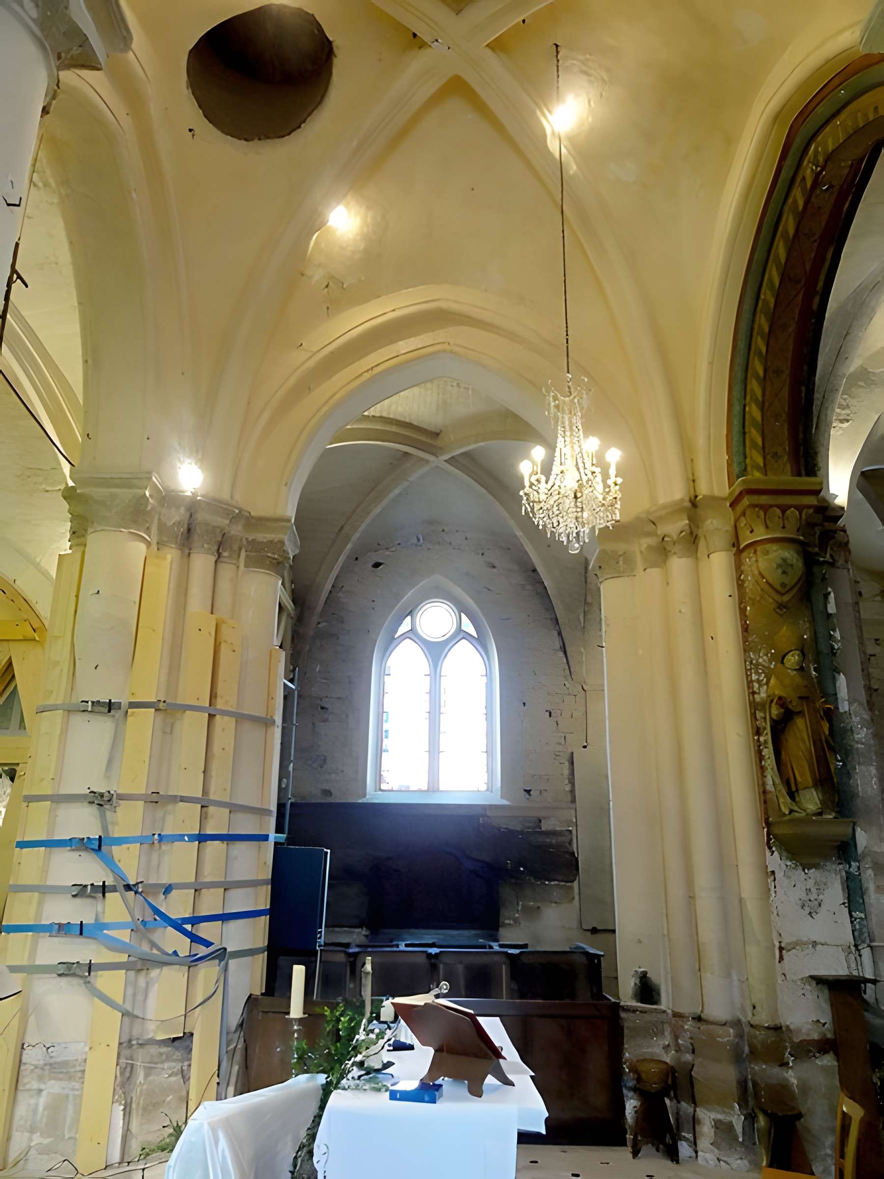 Église Notre-Dame et croix de Théméricourt