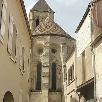 Église Notre-Dame et croix de Vétheuil