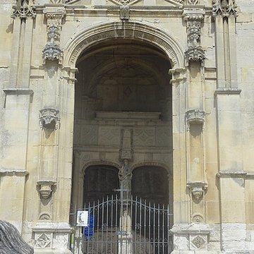 Église Notre-Dame et croix de Vétheuil