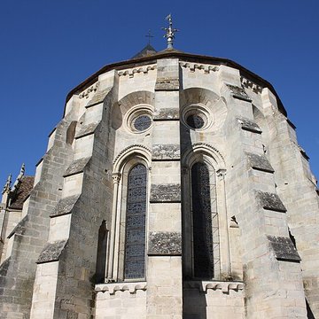 Église Notre-Dame et croix de Vétheuil