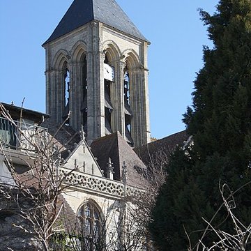 Église Notre-Dame et croix de Vétheuil